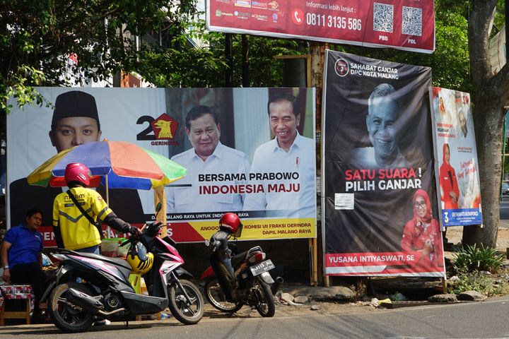 Presidentskandidaten roepen Jokowi op neutraal te blijven